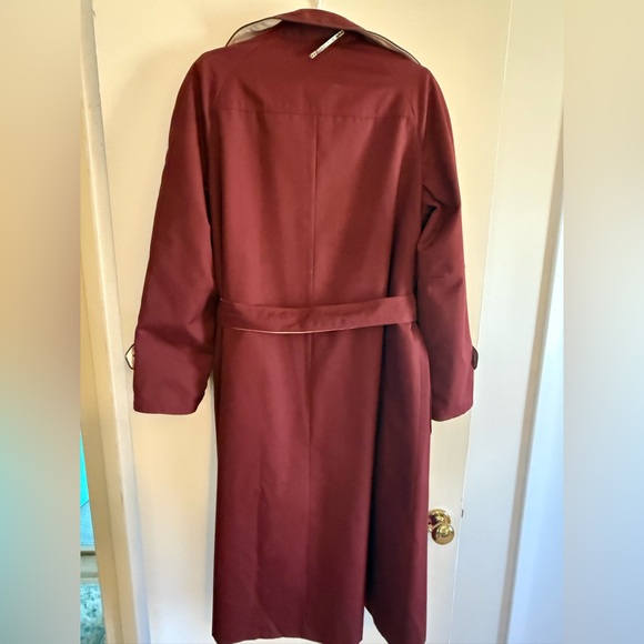 Fully Reversible Aigner Trench Coat Size 16 - Picture 4 of 9